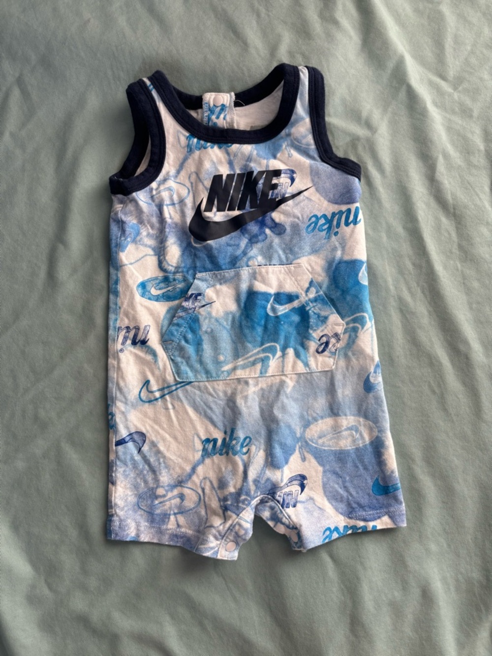 NWOT Nike Baby Tie-Dye sleeveless romper -9m